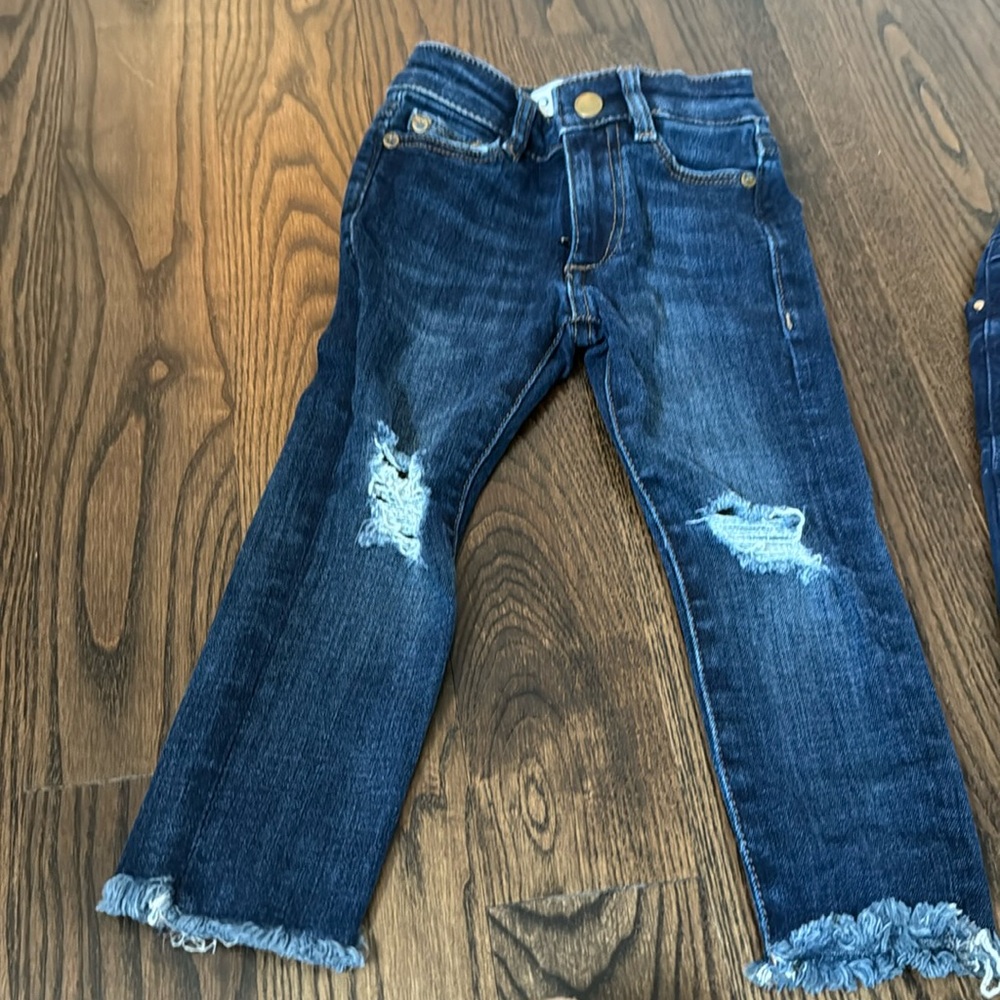 DL 1961 toddler jeans, ripped